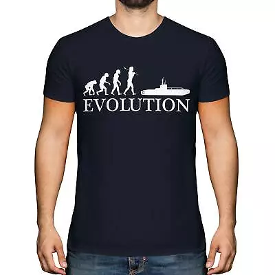 Buy Submarine Evolution Of Man Mens T-shirt Tee Top Gift Military Navy • 9.95£