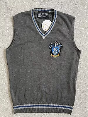 Buy Harry Potter Wizarding World Ravenclaw Pullover Vest Sleeveless Jumper - Size S • 22£