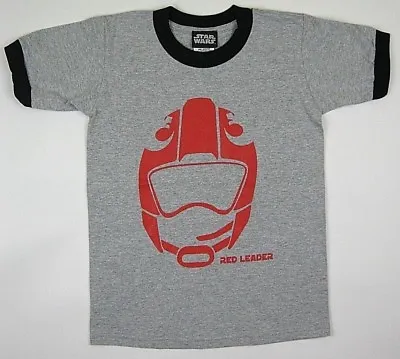 Buy Star Wars Rebel Alliance Red Leader T-shirt Youth S NWOT *GRAPHIC OFF CENTER* • 9.47£