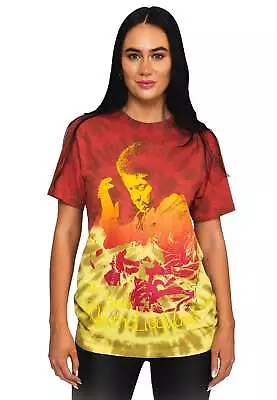 Buy Jimi Hendrix Electric Ladyland Dip Dye T Shirt • 17.95£