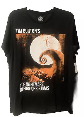 Buy Disney Tim Burton's The Nightmare Before Christmas Tshirt Size 2XL Brand New NWT • 13.21£