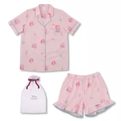 Buy Japan Tokyo Disney Store Ariel Short Sleeve Pajamas Pink Summer Room Wear • 54.81£