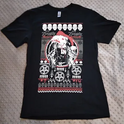 Buy Rob Zombie Bloody Santa Metal Music Gothic Christmas Holiday T Shirt Medium  • 15£