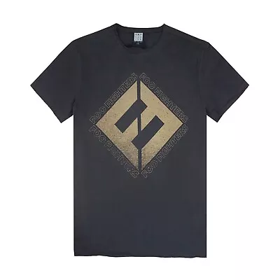 Buy Amplified Mens Foo Fighters Concrete And Gold T-Shirt NS5172 • 23.03£
