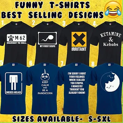 Buy Funny Mens T Shirts Cool Gift Present Idea For Dad Husband Joke Top (d29) • 7.99£