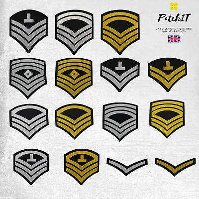 Buy Military Style Biker Patches Popular Embroidered Iron On Sew On Badges/Paches • 2.49£