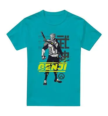 Buy Overwatch 2 Mens T-shirt Genji Top Tee S-2XL Official • 13.99£