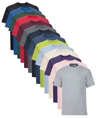 Buy Russell Jerzees ZT180 Plain Cotton Tee T Shirt T-Shirt  Tshirt No Logo S-4XL • 5.99£