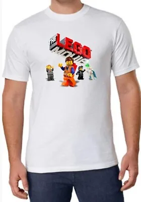 Buy ( THE BIG BUILD ) LEGO MOVIE - T Shirts (men's & Boys) By Steve • 7.75£