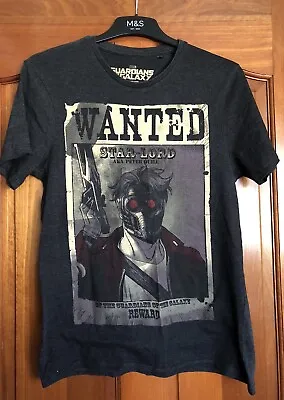 Buy Marvel Guardians Of The Galaxy Grey T Shirt - Small (Chest 34”) • 6£