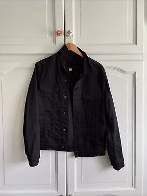 Buy Mango Black Denim Jacket Men’s M RP: £50.00 • 40£