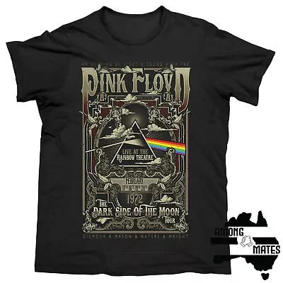 Buy PINK FLOYD Prism Rainbow Theatre Dark Side Of The Moon Tee / Top / T-Shirt  • 24.76£