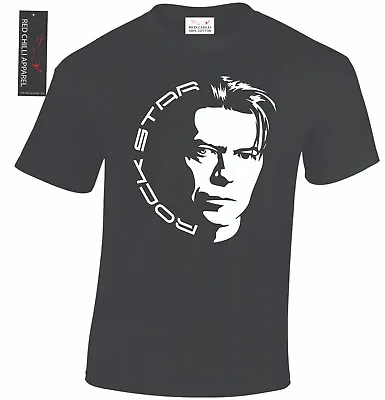 Buy David Bowie Inspired Rock Star T-Shirt  • 25£