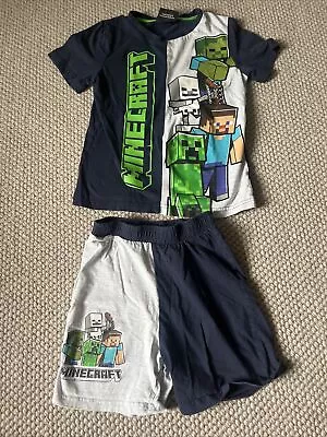 Buy TU Minecraft Boys Pyjamas Age 8-9  • 3£