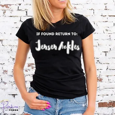 Buy IF FOUND RETURN TO JENSEN ACKLES T-SHIRT, SUPERNATURAL, Unisex/Lady Fit • 13.99£