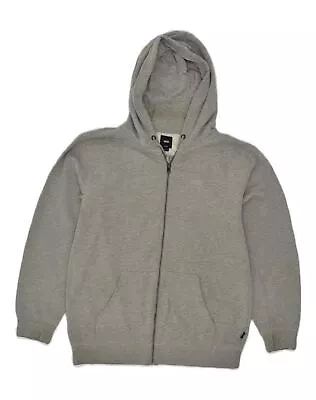 Buy VANS Mens Zip Hoodie Sweater Medium Grey Cotton XY07 • 12.17£