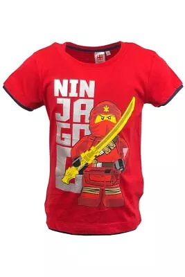 Buy NINJAGO Lego Short Sleeve T-Shirt Character Childrens Kids Ninja Casual • 7£