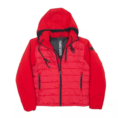 Buy FRANKIE GARAGE Puffer Jacket Red Boys 16Y • 19.99£