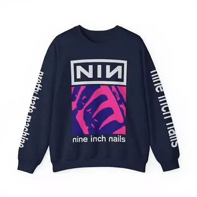Buy Nine Inch Nails Sweatshirt, Pretty Hate Machine Album, Music, Gift For Friends • 63.73£