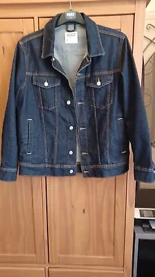 Buy Mens Primark The Jeans Redesign Jacket Blue Size M • 4.20£
