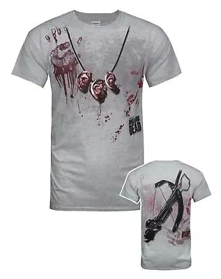 Buy The Walking Dead Grey Short Sleeved T-Shirt (Mens) • 14.99£