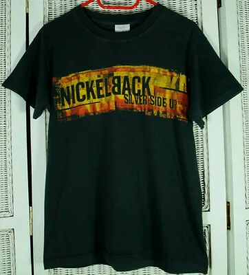 Buy NICKELBACK T-Shirt 2001 Silver Side Up 12-13 Years Youth Boys’ Girls’ Women’s XS • 24.95£