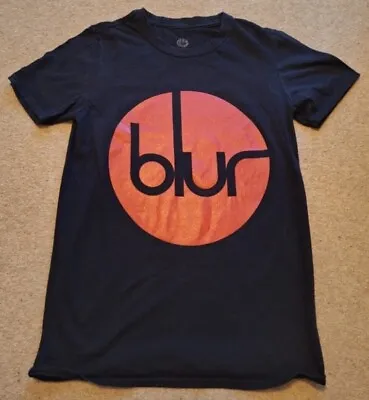 Buy Blur T Shirt Logo Indie Rock Band Merch Tee Size Small Britpop Damon Albarn • 13.50£