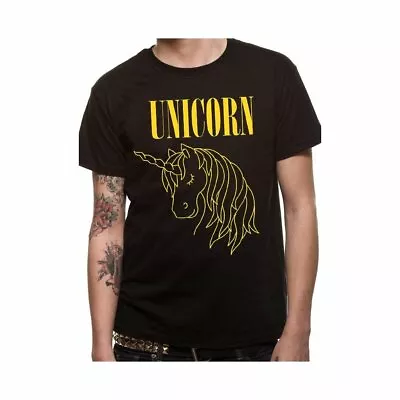Buy Unisex T-shirt Unicorn Design Yellow • 9.99£