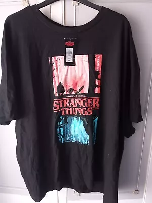 Buy Stranger Things T Shirt Size XXL New With Tags • 2.50£