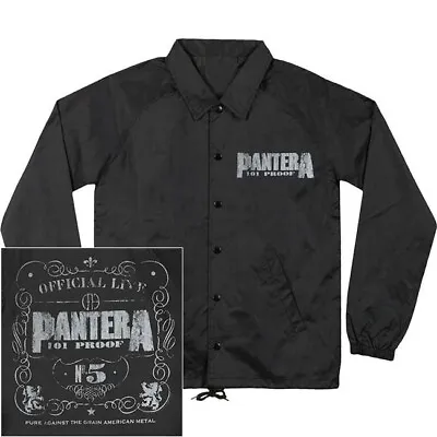 Buy Pantera 101 Proof Windbreaker Nylon Jacket XL XXL Official Band Merch • 50.56£