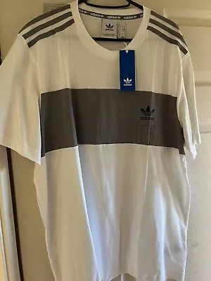 Buy Adidas Originals White T Shirt - L • 24.99£