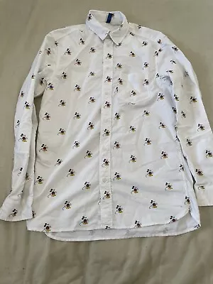 Buy Disney Men’s Mickey Mouse H&M Shirt Size Small Good Condition • 2.99£
