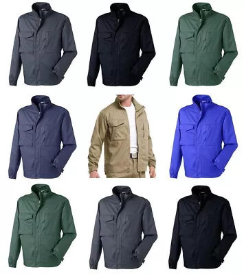 Buy Mens New Russell Classic Casual Jacket Coat Cargo Combat Work Workwear Bomber • 11.95£