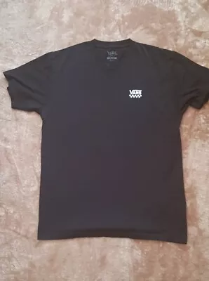 Buy Vans Mens Black Classic Fit T-shirt Size Medium • 4£