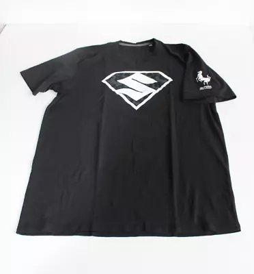 Buy Suzuki T-Shirt Superman   S   Jaja-Uma Club Riders Home Black White Size XL • 17.96£
