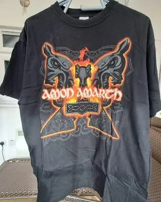 Buy Amon Amarth 2007 Tour Folk Viking Metal XL T-shirt • 26.66£