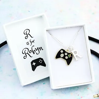 Buy Gamer Necklace, Personalised Gifts, Children's Jewellery, Gaming Gifts For Kids • 11.49£