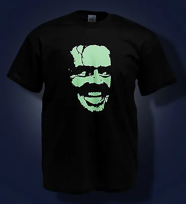 Buy THE SHINING T-SHIRT / Jack Nicholson - HERE'S JOHNNY - Glow In The Dark T-shirt  • 14.99£