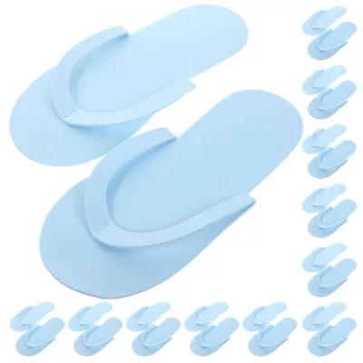Buy  12 Pairs Sandals For Beach Girl Slippers Comfortable Sturdy Nail Polish • 12.19£