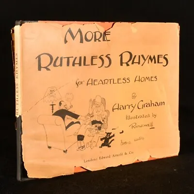 Buy 1930 More Ruthless Rhymes For Heartless Homes Harry Graham Illustrated • 123.50£