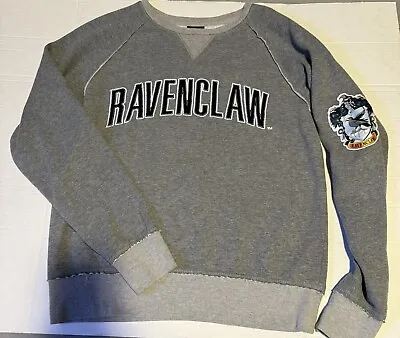 Buy Harry Potter Sweater Womens Size M Gray Ravenclaw Wizarding World Universal • 17.28£