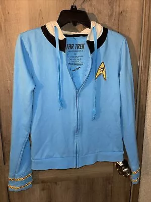 Buy STAR TREK   Spock By Her Universe HOODIE Ears Sweatshirt Jacket Womens M • 23.75£
