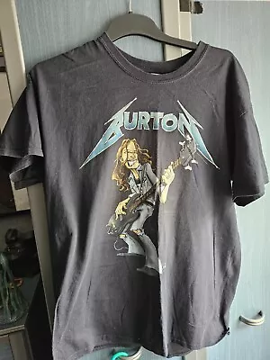 Buy Metallica Cliff Burton Caricature Shirt - Large • 4.99£
