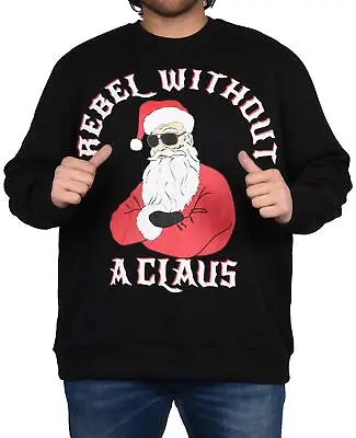 Buy Mens Christmas Jumper Xmas Gift New Pullover Unisex Santa Snowman Sweatshirt Top • 9.99£