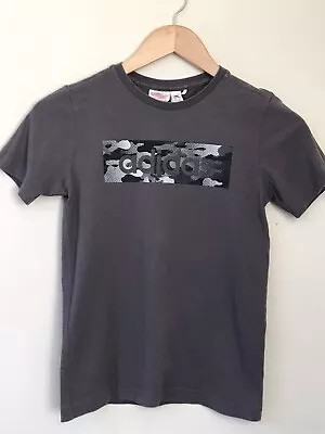 Buy ADIDAS QT T-Shirt Camo Juniors Size UK 9-10 Age • 1.99£