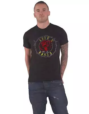 Buy Guns N Roses Rose Circle T Shirt • 17.95£