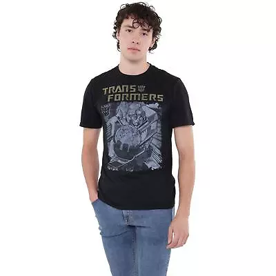 Buy Transformers Mens T-shirt Megatron Planet S-3XL Official • 13.99£