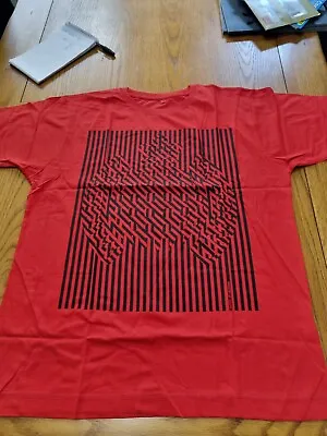 Buy Ministry Of Sound Size L Official T Shirt Red  New!! In Bag # • 5.99£