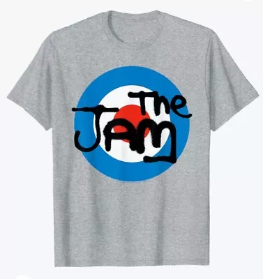 Buy The Jam T Shirt Spray Target Logo Official Mens Grey Mod Classic Rock Unisex XXL • 12.50£
