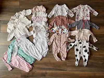 Buy Newborn Baby Girls Clothes Bundle • 13.99£